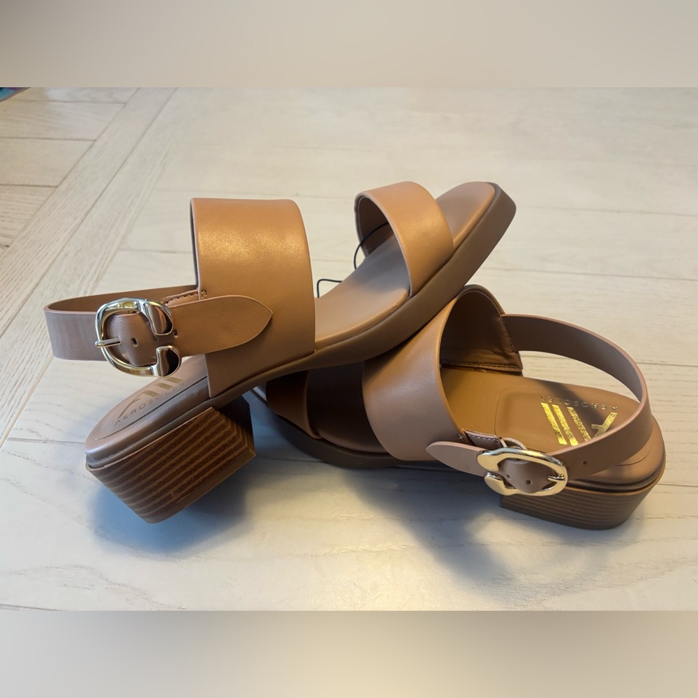 AEROSOLES Tan Sandals